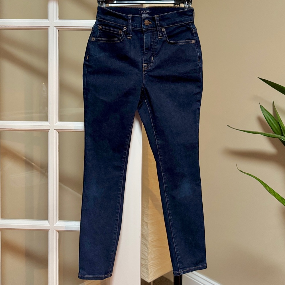 J. Crew Women's Dark Blue Skinny Jeans